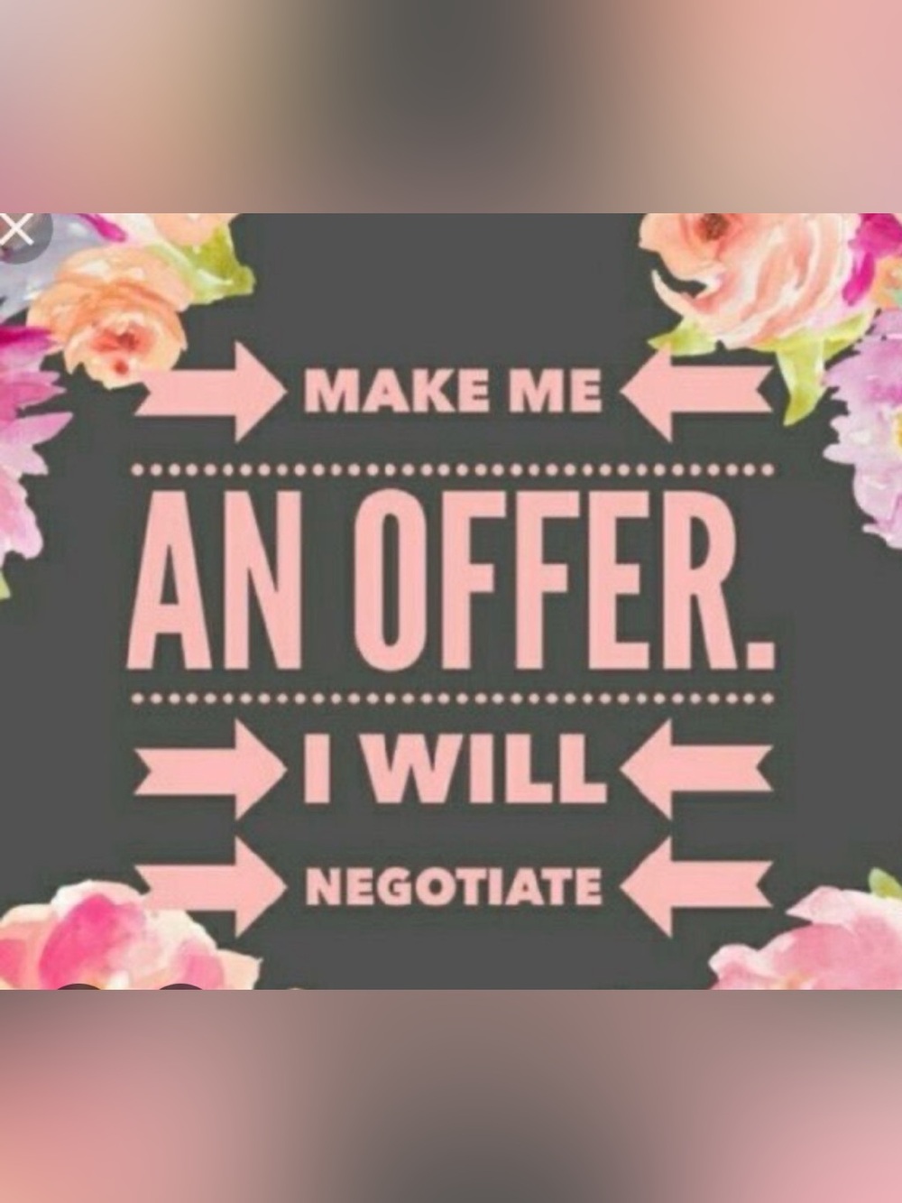 Feel free to make reasonable offer!